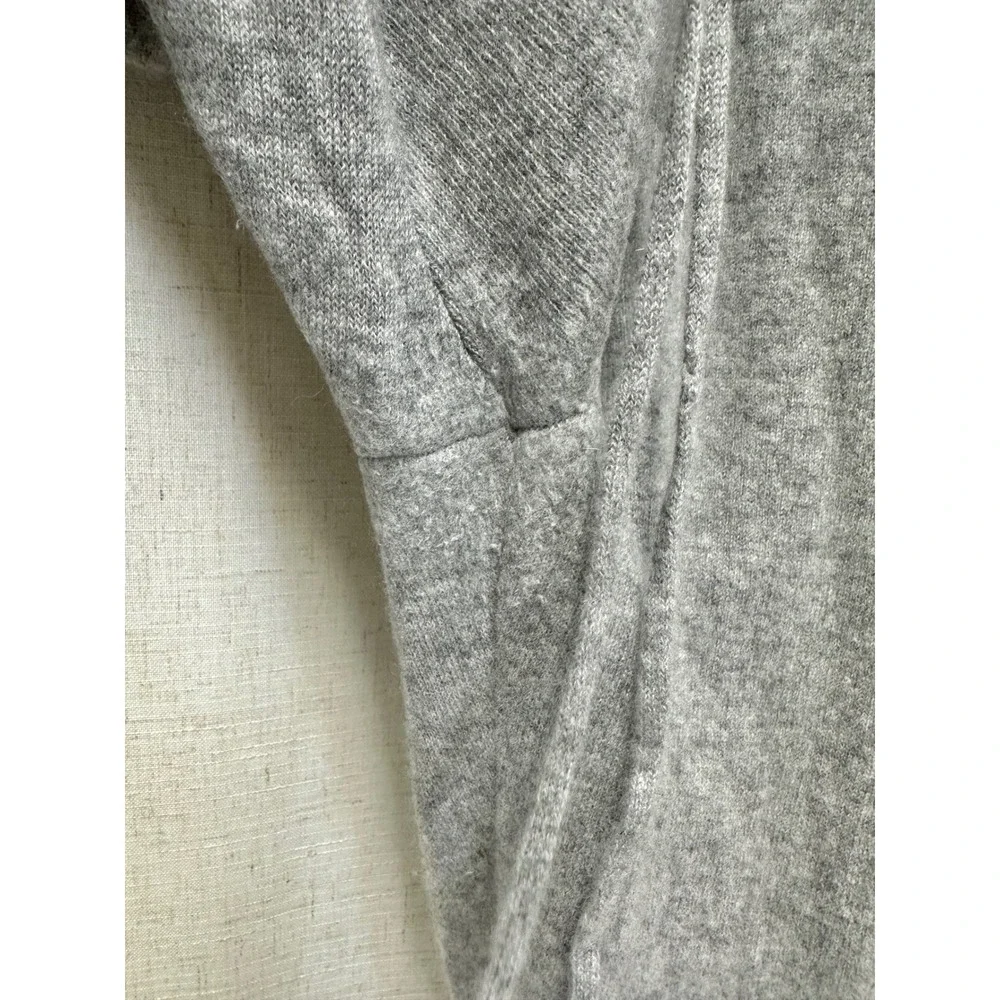 Quince Grey Cashmere Straight Leg‎ Pants Size XL Lounge Minimalist Luxury